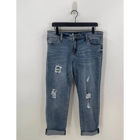 Kut From the Kloth Cather Boyfriend Jean Size 10 - Picture 1 of 6